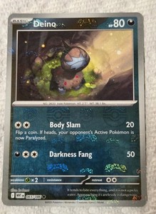 Deino (Master Ball Pattern) 065/086 Sv: White Flare Holo