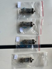 Two pair - 4x ECC82  12AU7  - Valvo Disk Gett...