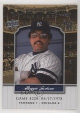 2008 Upper Deck Yankee Stadium Legacy Reggie Jackson #YSL4228 HOF 0q3