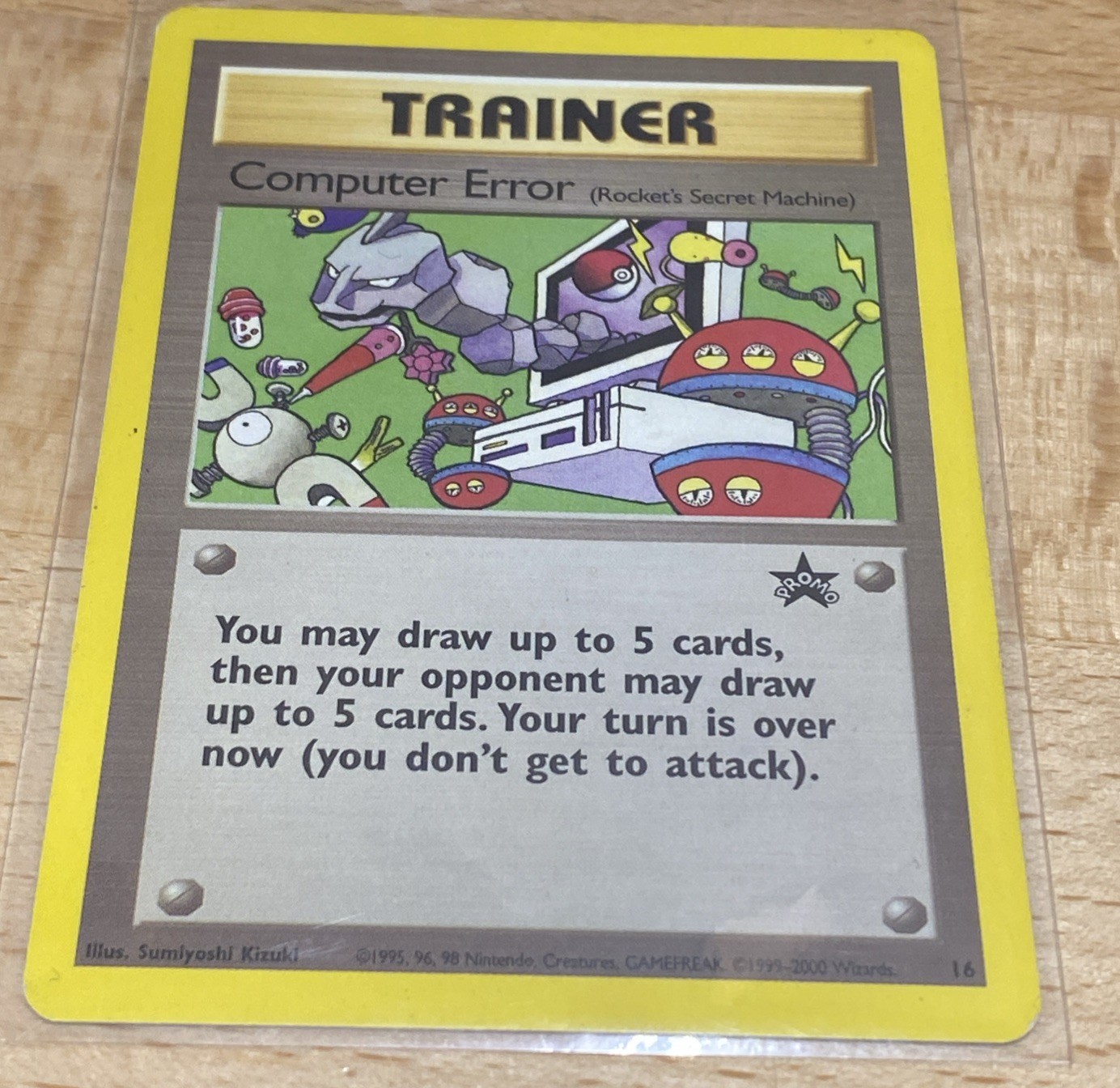 Computer Error #16 - Black Star Movie Promo - Near Mint - Pokemon Card