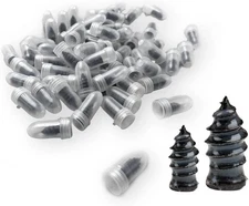 Share 60 Pcs Tire Repair Rubber Nail Screw Tire Plugs Quick Puncture for Car Tru