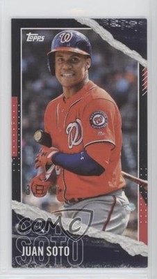 2020 Topps Rip Mini Base Inner Black 33/40 Juan Soto #M-59 1c7