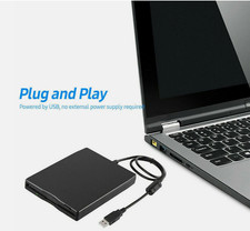 USB 3.5 Inch 2.0 Portable External Floppy Disk Drive 1.44Mb Reader FDD PC Laptop