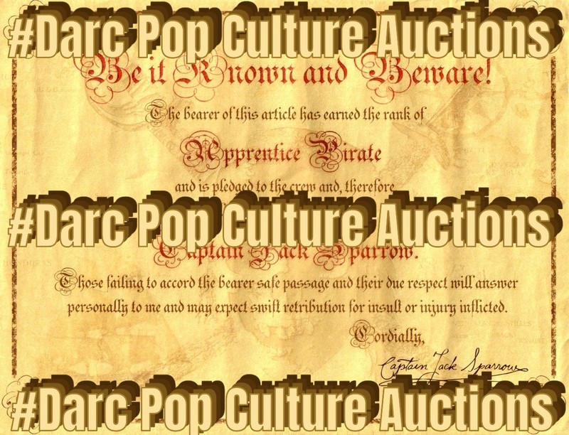 Pirates of the Caribbean Souvenir #23 DIGITAL File of Jack Sparrow's Disney Park