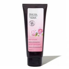 AHAVA Dead Sea Essentials Rose Salt Scrub - Moisturizing Reviving, 7.5 oz