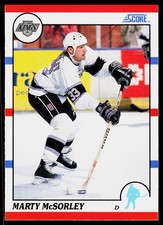 Marty McSorley, 1990-91 Score American, #271, Los Angeles Kings,