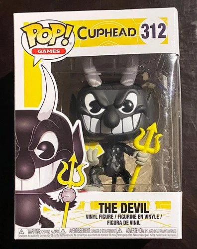 #312 THE DEVIL - Cuphead - Funko POP! - Collectible Vinyl Figure