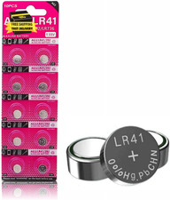 10PCS AG3 Coin Battery LR41 392 192 Button Cell Coin Alkaline Battery 1.55V SR41