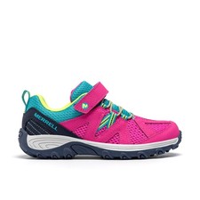 Merrell Unisex-Child Ridge Trek 12 Wide Little Kid Pink