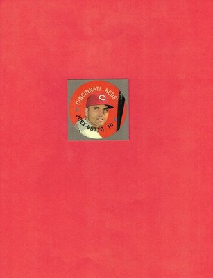 2017 Topps Heritage ''1968 Topps Disc'' #68TDC-16 Joey Votto! Cincinnati Reds!