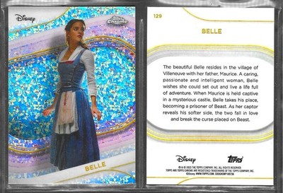 Topps Chrome Disney 2025 #129 Belle Die Schöne und das Biest Mini-Diamonds Karte