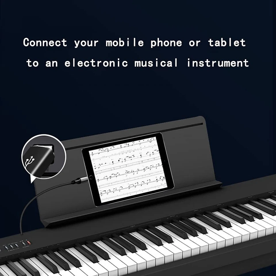 rgzhihuifz USB C Female to Midi 90 Degree Adapter, 2Pack Female USB C to Male... - Image 3 of 4