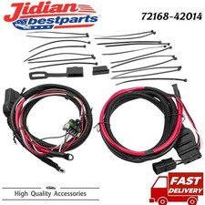 2X 4 Pin Battery Cable Set 72168 42014 42015 for Western SnowEx Fisher Blizzard