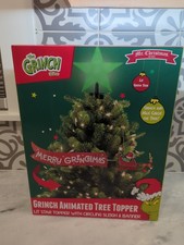 Mr. Christmas The Grinch Sleigh Animated Chri...