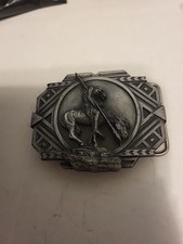 American Indian Belt Buckle By Siskiyou Buckle Company Made In The USA