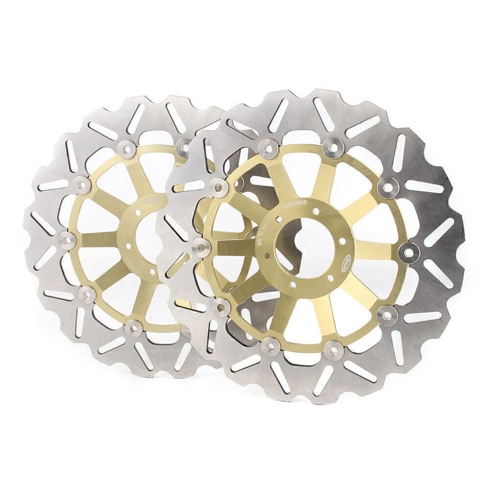 Front Brake Discs Rotors Pad For Honda 95-98 CBR600RR & 94-97 CBR 900RR VFR 750F - Изображение 3 из 4