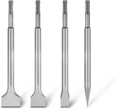 7 PCS 6.3'' SDS-Plus Rotary Hammer Drill Bit Set, Carbide-Tipped, 3/16'' to 1/2''