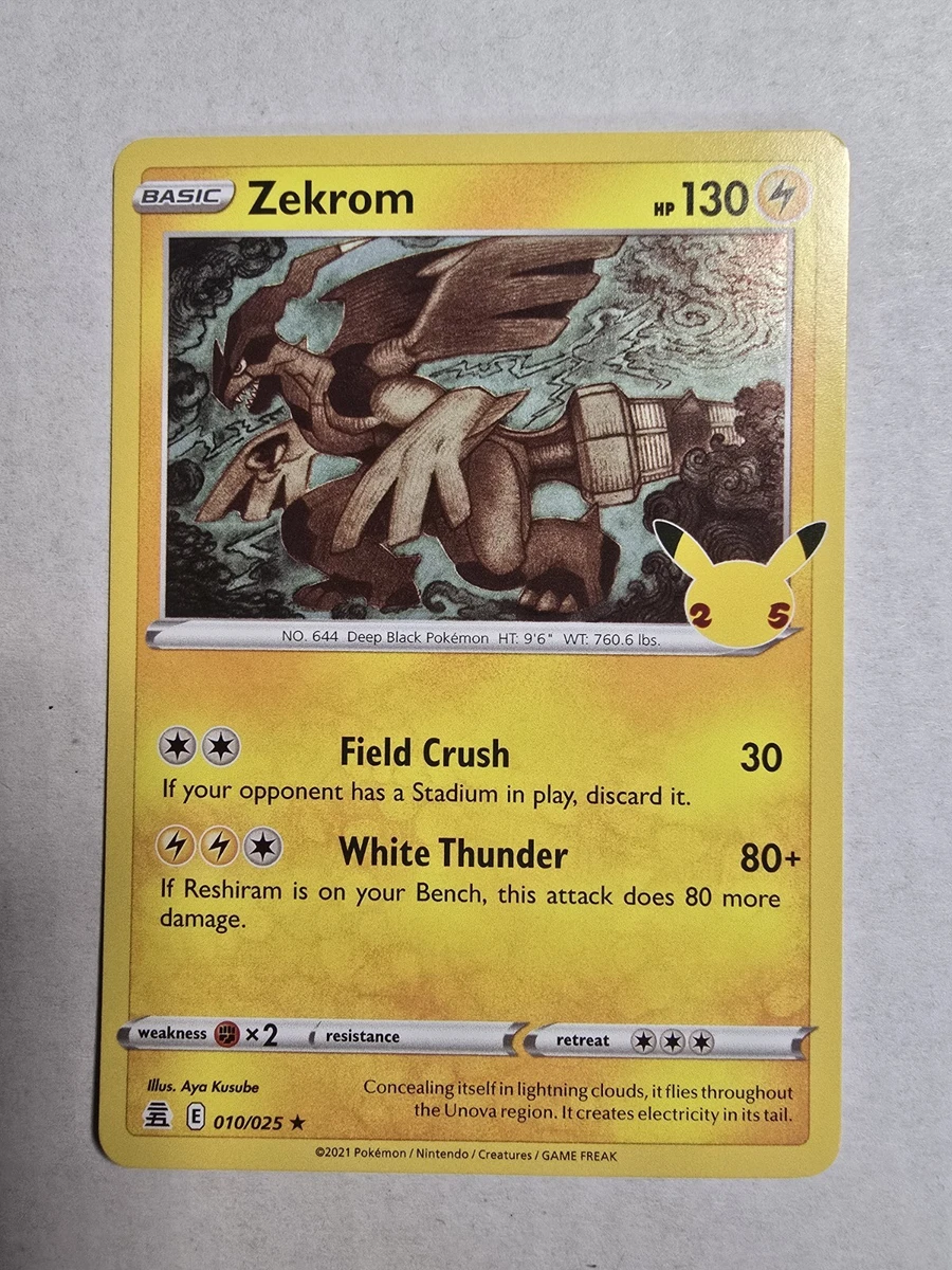 Zekrom 010/025 Celebrations for sale | eBay