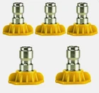 5pcs 1/4 Quick Connect Pressure Washer Nozzles for Most 14 Inch Models