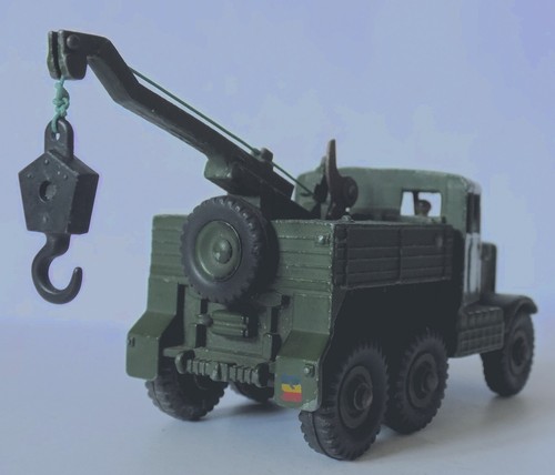 1st Time Listed. Dinky Supertoys No.661 Army Scammell Recovery Tractor c.1960. - Picture 9 of 13