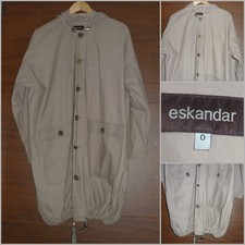 ESKANDAR EASYWEAR HOODED JACKET - SIZE 0 - GOOD ORDER