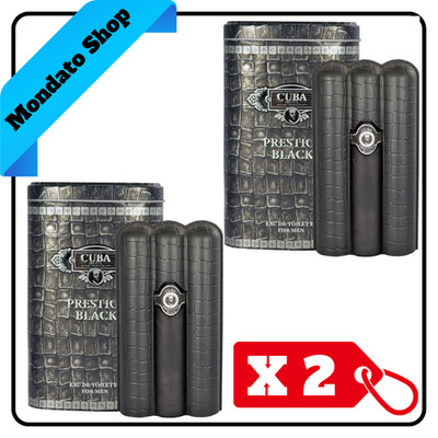 SIGARO CUBA PRESTIGE BLACK U. EDT 90ml DOSE (X2)