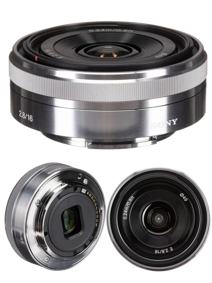 Sony E-Mount f/2.8 Camera Lenses 16mm Focal for sale | eBay