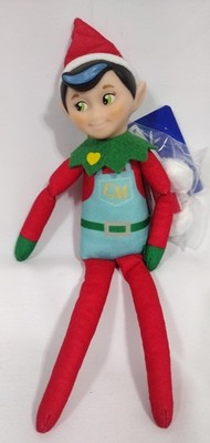 Enchanted Forest ''Elf Mates Chef'' With Scarf & Ear Muffs Plush Christmas Decor