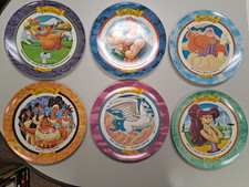 Ensemble complet d'assiettes de collection de films Disney Hercules (1997 McDonalds)