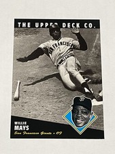 1994 Upper Deck All-Time Heroes Baseball #24 - Willie Mays - Giants