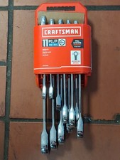 New - Craftsman Cmmt87021 Metric 11 Pc 12pt Ratcheting Combination Wrench Set New - Craftsman Cmmt87021 Metric 11 Pc 12pt Ratcheting Combination Wrench Set