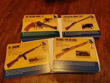Classic Firearms Reference 60 Card Set Atlas Editions