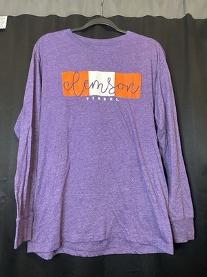 Pressbox NCAA Clemson Tigers Large Long Sleeve Tshirt