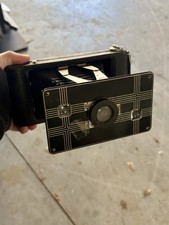 Kodak Jiffy Six-16 Folding Camera 6x16 Format Black Vintage Jiffy Kodak Six-16