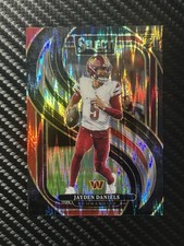 2024 Panini Select - Premier Level Jayden Daniels #112 Black & Red Shock...