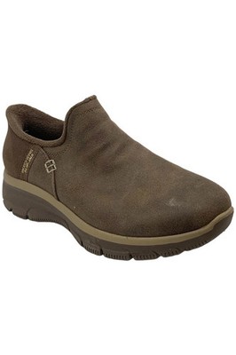 Skechers Women's Easy Going Modern Hour Hands Sneakers Brown