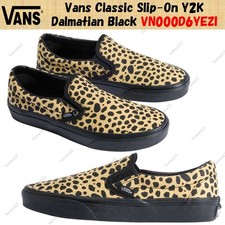 Vans Classic Slip-On Y2K Dálmata Negro VN000D6YEZI Para hombres Talla