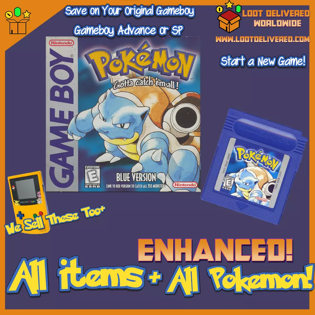 Pokémon Red/Blue/Yellow - Kanto Pokédex