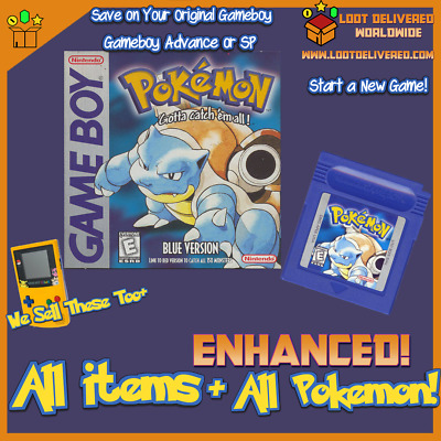 Pokémon Blue Version (Game Boy) - online game