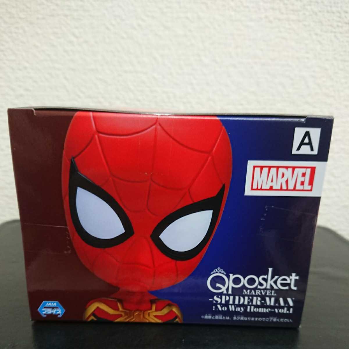 MARVEL　スパイダーマン　Qposket フィギュア　No Way Home Q posket Marvel SPIDER-MAN:No Way Home Vol.1 Type A / No Way