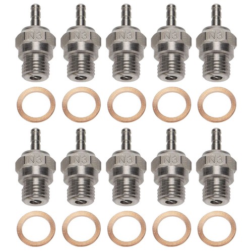1-50X HSP Spark Glow Plug No.3 N3 Hot 70117 For Nitro Engines Car Truck Traxxas - Picture 17 of 26