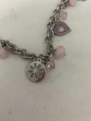 Breast Cancer Awareness Charm Bracelet - Picture 5 of 6