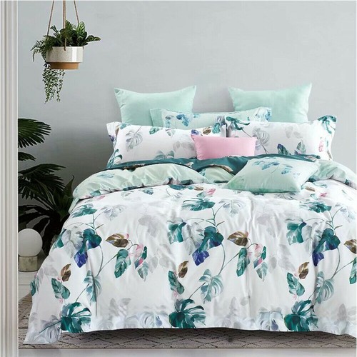 2025 New All Size Bed Doona Quilt Duvet Cover Set 100% Cotton Premium Bedding - Picture 11 of 26