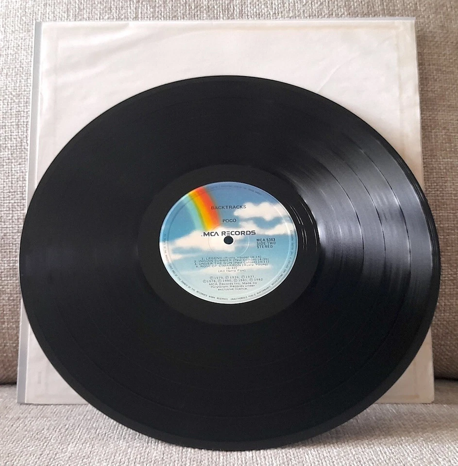 Poco 'BACKTRACKS' LP - (1982) NM / NM. - Image 3 of 4
