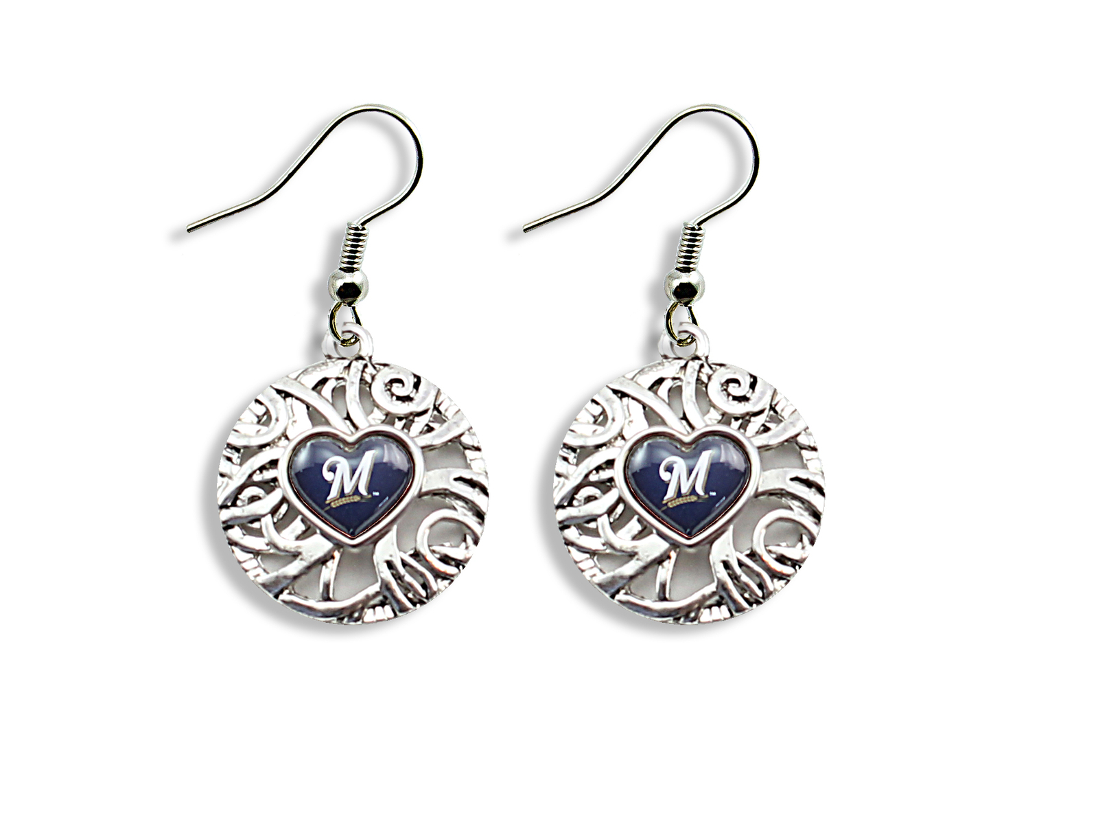Серьги Milwaukee Brewers Grace из плюща 2890₽