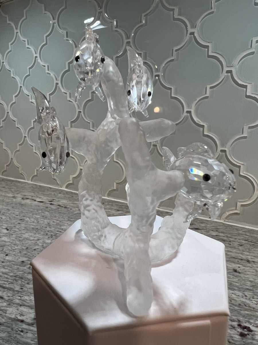 SWAROVSKI SCHOOL OF FISH 666355 NIB COA | eBay