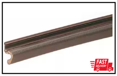 2-Piece 7 Ft. and 1-Piece 3 Ft. Bronze Replacement Kerf Door Seal Weatherstrip