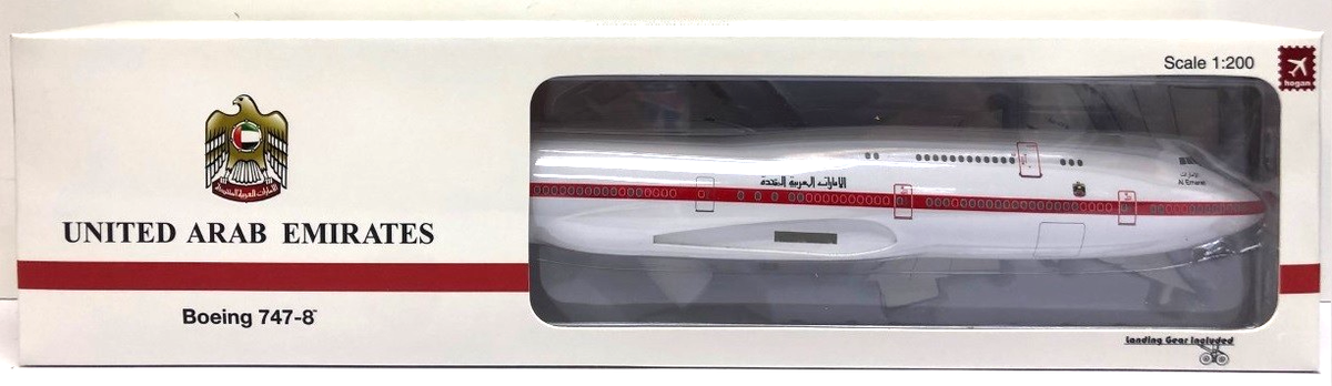 Hogan Wings 11090, Boeing 747-8, United Arab Emirates (A6