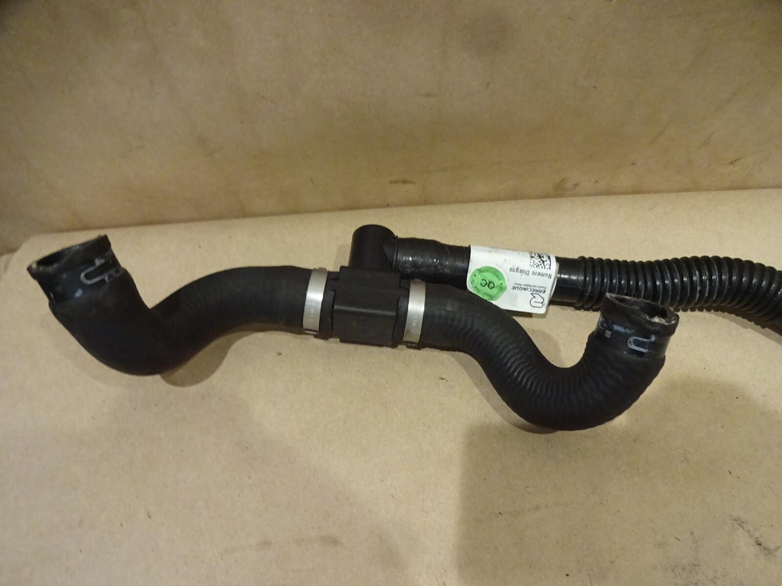 Ferrari 488 Secondary Air Engine Side Pipe  P/N 316978