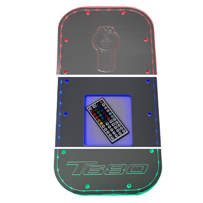 Kenworth T680 Exact Fit Replacement Shift Boot Plate EL Style White